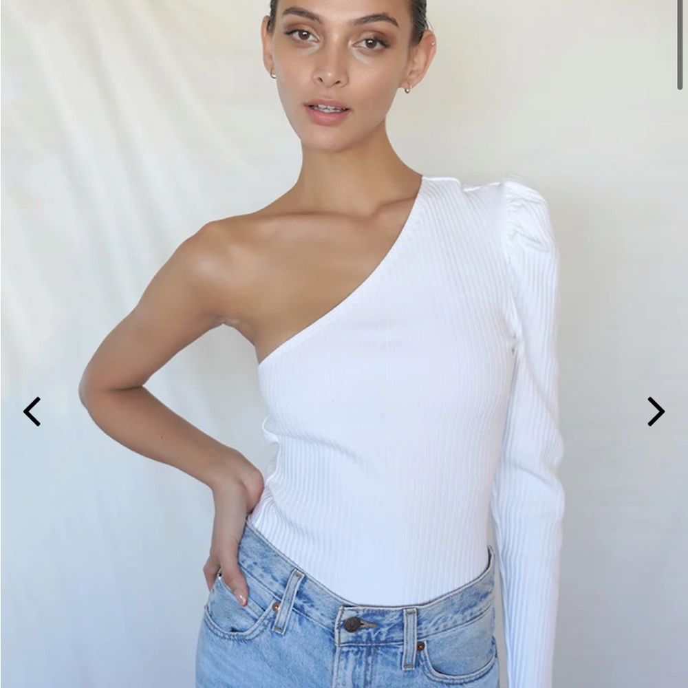 The Range NYC Puff Sleeve Top